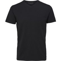 Selected Homme Herren V-Neck Kurzarm T-Shirt SLHNEWPIMA - Regular Fit von Selected Homme