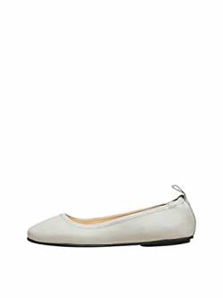 Selected femme Damen SLFEMMA Leather Ballerina B Ballerinas, Drizzle, 39 EU von Selected femme