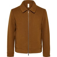 SELECTED Blouson, Klappkragen, Zweiwegereißverschluss, für Herren, beige, L von Selected