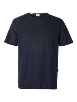 SELECTED HOMME Male T-Shirt Leinen von Selected