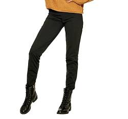 Selente #Fashionista Damen Leggings/Stretch Hose in trendigem Design, Schwarz High Waist, Größe XL von Selente