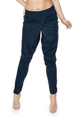 Selente #Fashionista Damen Stoffhose (Made in EU), Haremshose Navy, Gr. L-XL von Selente