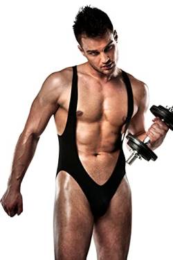 Selente Love & Fun verführerischer Herren Body, Made in EU, Gr.S/M, Body-schwarz-ouvert von Selente