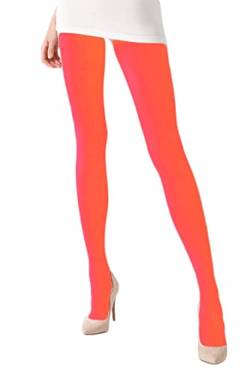 Selente Lovely Legs extravagante Damen Strumpfhose, made in EU, in winterlich-warmer Ausführung, 180 DEN, Coral, Gr. L von Selente