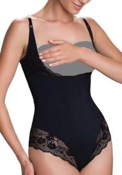 Selente MySecret Vanilia Damen Shapewear Shapingbody Bauchweg Made in EU, schwarz, Gr. S von Selente