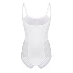 Selente MySecret Vega Damen Shapewear Shapingbody Bauchweg Made in EU, weiß, Gr. M von Selente