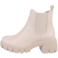 Selenzia Selenzia Damen Chelsea Boots Stiefeletten Stiefel Schnürstiefelette von Selenzia