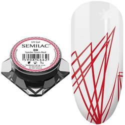 09 Semilac Spider Gum Red von Semilac
