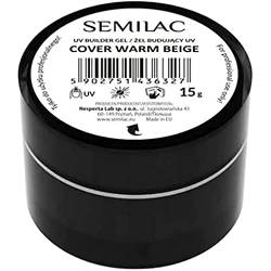 Semilac Builder Gel Cover Warm Beige 15g Aufbaugel von Semilac