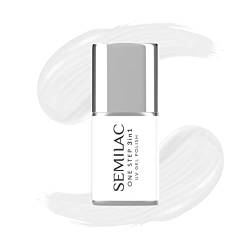 Semilac One Step 3in1 UV Nagellack S110 The White 7ml von Semilac