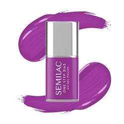Semilac One Step 3in1 UV Nagellack S760 Hyacinth Violet 7ml von Semilac