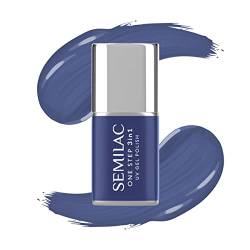 Semilac One Step 3in1 UV Nagellack S850 Calm Ocean Blue 7ml von Semilac