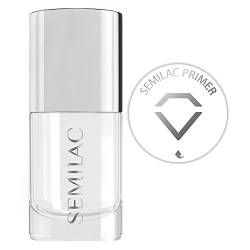 Semilac Primer UV LED Nagellack Gel Nägel Maniküre Gellack Gel Polish 7 ml Schützt die Nägel vor Verletzungen von Semilac