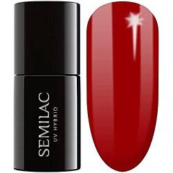 Semilac UV Nagellack Hybrid 345 Gorgeous Red 7ml Kollektion Valentines von Semilac