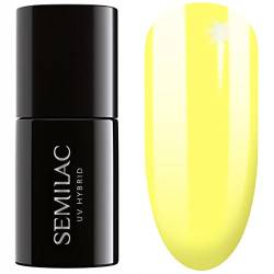 Semilac UV Nagellack Hybrid 423 Full Of Sunshine 7ml Kollektion Power Neons von Semilac