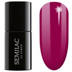 Semilac UV Nagellack Hybrid 436 Powerful Burgundy 7ml Kollektion Even Better Together von Semilac