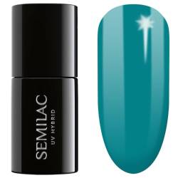 Semilac UV Nagellack Hybrid 443 Spooky Blue 7ml Kollektion Glow in the dark von Semilac