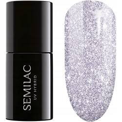 Semilac UV Nagellack Hybrid 461 Hollywood Silver 7ml Kollektion Flash von Semilac