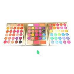 Bunte Lidschatten-Palette, 86 Farben Make-up-Palette, Matte Glitzer-Lidschatten-Palette, Hochpigmentierte Augen-Make-up-Kosmetik für Frauen und Mädchen von Semme