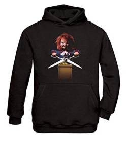 Senas-Shirts Chucky Mörderpuppe Hoodie Kapuzenpullover (XXL) von Senas-Shirts