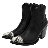 Sendra Boots 17329 Negro Blanco Damen Stiefelette Schwarz Stiefelette von Sendra Boots