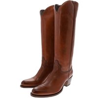 Sendra Boots 17384 Braun Stiefel Rahmengenähte Damen Lederstiefel von Sendra Boots