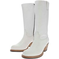 Sendra Boots 17615 Blanco Damen Lederstiefel Weiss Stiefel von Sendra Boots