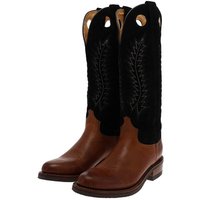 Sendra Boots 17617 LAZO Herren Buckaroo Stiefel Braun Cowboystiefel Rahmengenäht von Sendra Boots