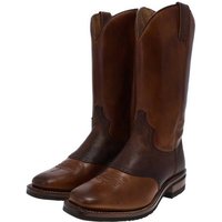 Sendra Boots 17697T RETRO Herren Westernreitstiefel Braun Cowboystiefel Rahmengenäht (GOODYEAR WELTED) von Sendra Boots