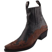 Sendra Boots 4660-Tejus Imit. Taupe Vibrant Negro Stiefelette von Sendra Boots