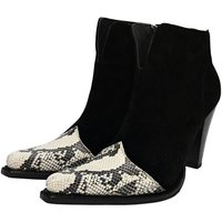 Sendra Boots 7981 Negro Blanco Damen High Heels Stiefelette von Sendra Boots