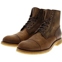 Sendra Boots KASPER CREPE 18118 Braun Stiefelette Rahmengenäht Herren Schnürstiefel von Sendra Boots