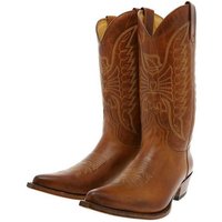 Sendra Boots PICO WEST Braun Cowboystiefel Rahmengenähter Herren Westernstiefel von Sendra Boots