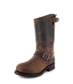 Sendra Boots 9852 Tang Engineerstiefel mit Stahlkappe und Thinsulate Isolierung für Damen und Herren Braun, Groesse:42 von Sendra