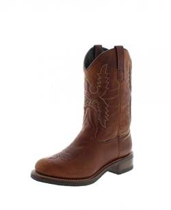 Sendra Boots Herren Cowboy Stiefel 14340 KARLUK mit Thinsulate Braun 46 EU von Sendra