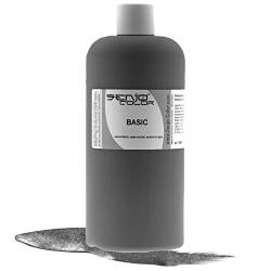 Senjo Color Basic Bodypainting Farbe metallic I Kosmetische Körperfarbe wasserlöslich I Liquid für Airbrush und Pinsel I 500ml (Silber) von Senjo Color