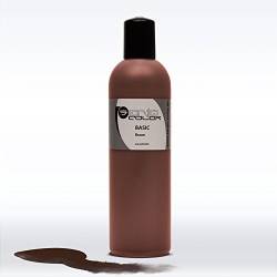 Senjo Color Basic Bodypainting Farben I Kosmetische Körperfarbe wasserlöslich | Liquid für Airbrush und Pinsel I 250ml Braun von Senjo Color