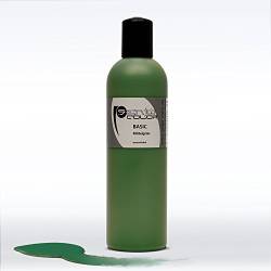 Senjo Color Basic Bodypainting Farben I Kosmetische Körperfarbe wasserlöslich | Liquid für Airbrush und Pinsel I 250ml Mittelgrün von Senjo Color