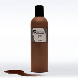 Senjo Color Basic Bodypainting Farben I Kosmetische Körperfarbe wasserlöslich | Liquid für Airbrush und Pinsel I 250ml Rotbraun von Senjo Color