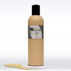 Senjo Color Basic Bodypainting Farben I Kosmetische Körperfarbe wasserlöslich | Liquid für Airbrush und Pinsel I 250ml Sand von Senjo Color