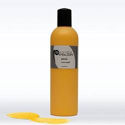Senjo Color Basic Bodypainting Farben I Kosmetische Körperfarbe wasserlöslich | Liquid für Airbrush und Pinsel I 250ml Sonnengelb von Senjo Color