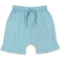 Sense Organics Shorts Sense Organics Charlie Baby Shorts Muslin Dusty Blue 9-12 M von Sense Organics