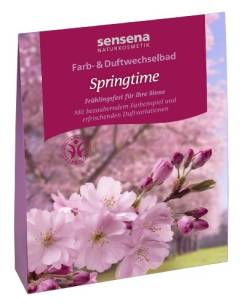 Sensena Naturkosmetik Farb- & Duftwechselbad "Springtime", 100 g von Sensena