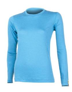 Sensor Merino Wool Damen T-Shirt LS blau L von Sensor