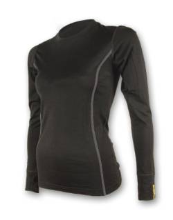 Sensor Merino Wool Damen T-Shirt LS schwarz M von Sensor