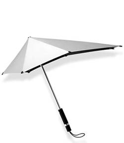 Senz Original Stick Paraplu Shiny Silver von Senz