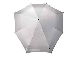 Senz° Regenschirme Manuell Nie Aus Der Mode Faltbare Schirme - Glänzendes Silber von Senz