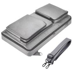 Seracle Tragetasche Tragbare Tasche Reisetasche Kompatibel mit DDJ-FLX6 / DDJ 800 / DDJ SX SX2 SX3 Portable Controller und DJ Kopfhörer (Grau) von Seracle