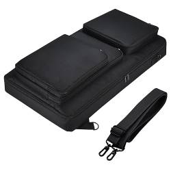 Seracle Tragetasche Tragbare Tasche Reisetasche Kompatibel mit DDJ-FLX6 / DDJ 800 / DDJ SX SX2 SX3 Portable Controller und DJ Kopfhörer (Schwarz) von Seracle