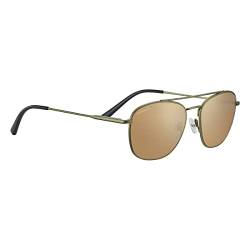 Serengeti Unisex Carroll Sonnenbrille, Matt Khaki, M von Serengeti